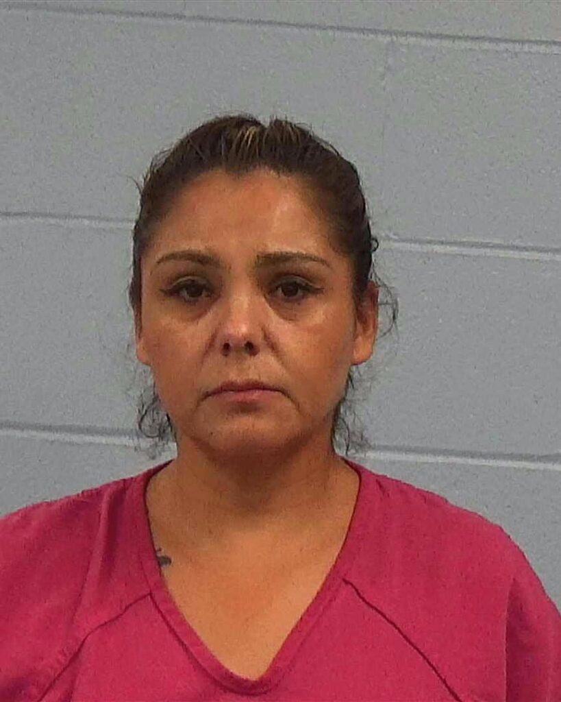 Alejos-Mendez, Yolanda Sacnite arrested in Williamson County, Texas mugshot