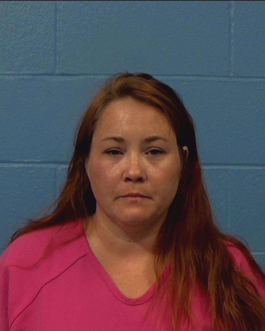 Frame, Crystal Paige booking photo