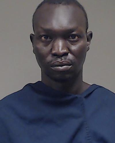 Wol, Angelo Kuol booking photo