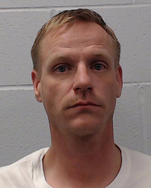 Luce, Adam Scott booking photo