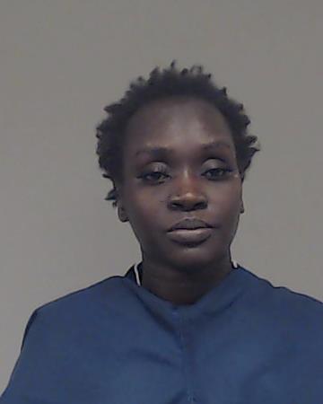 Top, Lul Nyachua booking photo