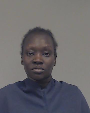 Top, Lul Nyachua booking photo