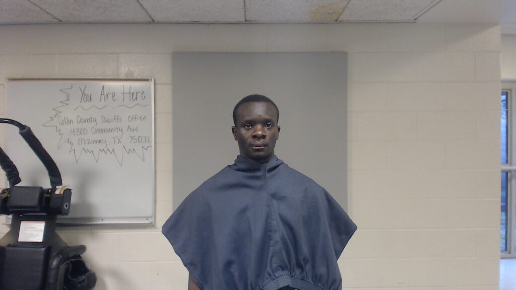 OKUMU, THOMAS MARCEL arrested in Collin County, Texas mugshot