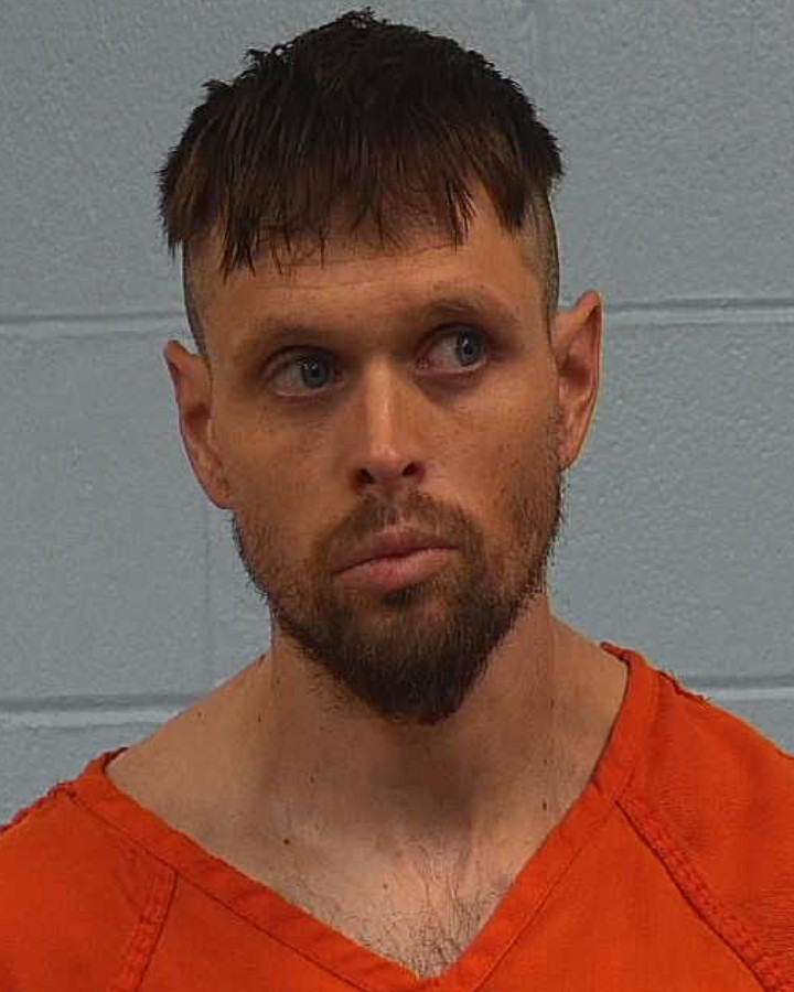 Grimes, Blake Fisher booking photo