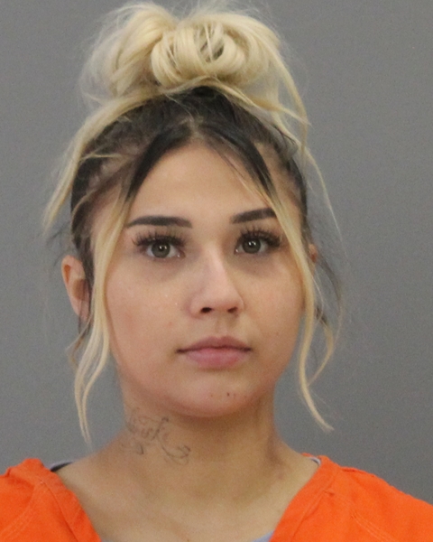 SAENZ, MYA LAUREE arrested by Brazos County SO/PD