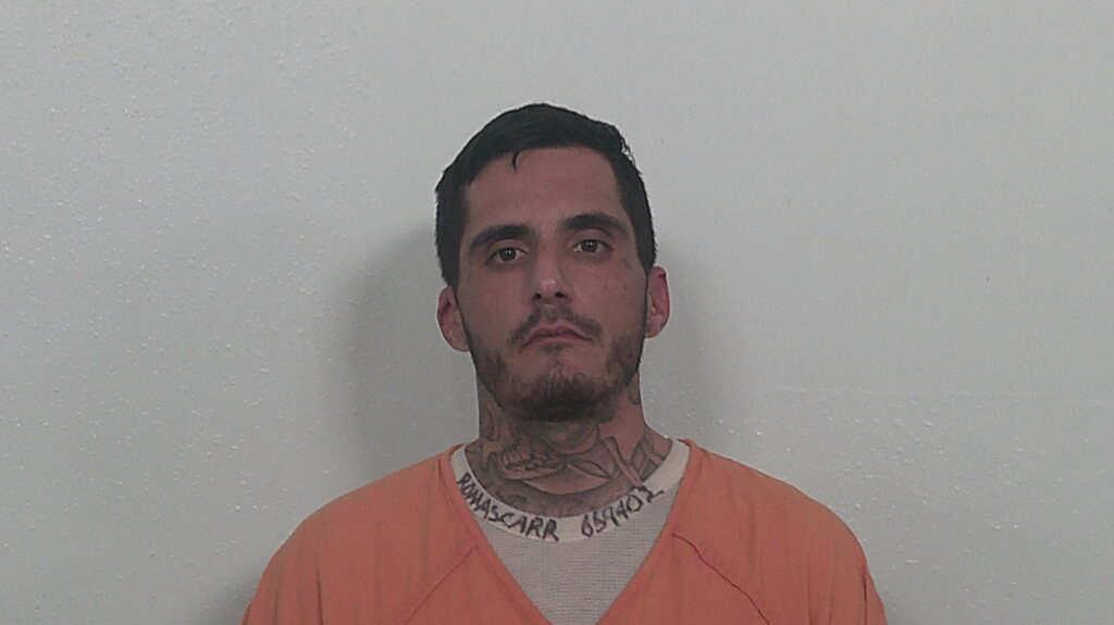 RAMOSCARR, JACOB RYAN arrested in Burnet County, Texas mugshot